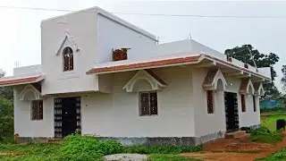 Beautiful house | 35 &times; 35 feet house front and side elevation design | 1225 Squarefeet house design
