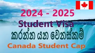 New Canadian Study Permit Rules 2024 | No Spouse Work Permit | Sinhala Version