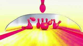 Learn Colors | Bowling balls Color Grey | Kids Video | / w//Effects by: AnyMotionEffects