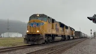 Trains on Chester Sub on a Foggy December Day! (12/27/25)