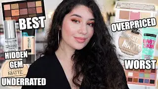 THE DRUGSTORE MAKEUP TAG 2020&hellip; BEST, WORST, OVERRATED