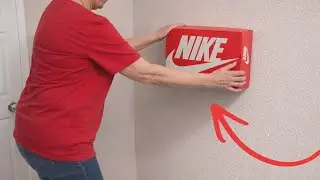 H&auml;ng eine Schuhschachtel an deine Wand im Flur &ndash; genialer Trick!