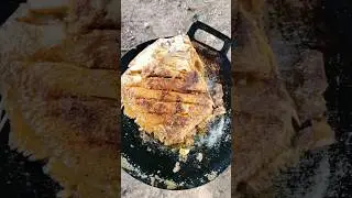 sanday 🐟 🐟 fish fry 🐠#fish #fishing#villagecooking
