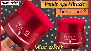 Ponds Age Miracle Anti Aging Day Cream review|| Ponds Age Miracle retinol collagen cream review