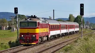 Vlaky Slovensko - ZSSK 754.036 V&iacute;chrica R 952 Fatra, Diviaky