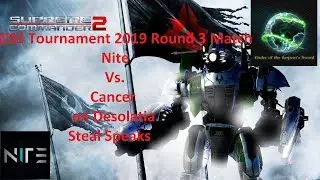 Supreme Commander 2 OSS Tournament 1 Round 3 Cast 1v1 Nite Vs.Cancer