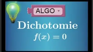 dichotomie: comprendre la méthode et savoir la programmer - TVI - Algorithmique -  IMPORTANT - BAC