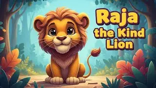 Raja the Kind Lion 🦁 | A Heartwarming Kids Story About Kindness & Friendship