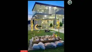 Iftar party decor at home garden ❤#shorts #youtubeshorts #fashion