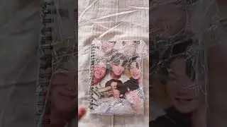 BTS notebook unboxing 🥰🥰🥰