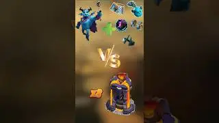 Max level minion prince + all habilities vs 8 max level inferno towers #clashofclans #coc #shorts