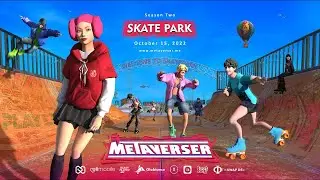 Metaverser skatepark race