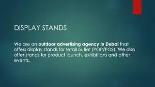 Outdoor Advertising Company in Dubai UAE