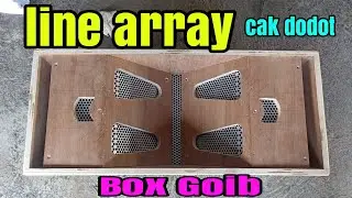 bikin line array cak dodot
