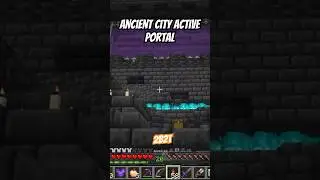 Active Ancient city portal on #2b2t #2builders2tools #gaming #gameplay