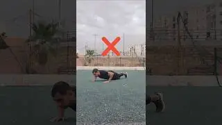 Push up properly = efficient exercise #pushups #pushup #howtopushup #tuto
