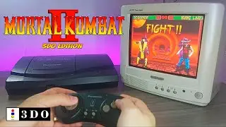 Mortal Kombat II (3DO Edition) - 3DO Gameplay - CRT