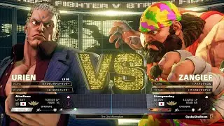Nemo (Urien) vs Kichipa (Zangief)：ねも（ユリアン）vs キチパーム（ザンギエフ）