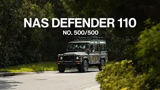 Чрезвычайно редкий Landrover Defender 110 NAS (североамериканская спецификация) № 500/500