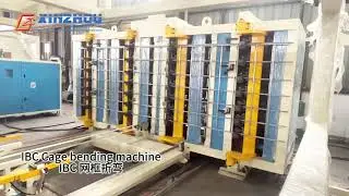 Xinzhou ibc tote cage metal frame welding machine ibc tank making machine ibc production line