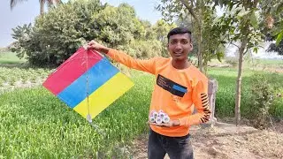 Kite Flying Challenge | World's Biggest Kite Video | Kite Cutting Challenge | OM ExperimenT 