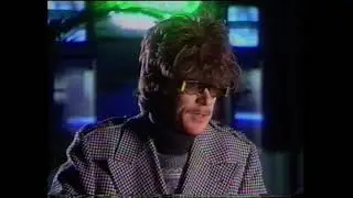 Helge Schneider wird von Trini Trimpop interviewt