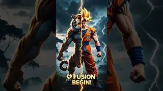🐯⚡ ROAR OF POWER: TIGER &times; GOKU FUSION AWAKENS!