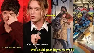 Jamie and Noah&rsquo;s reactions to the popular 'Stranger Things' fan theory that El, Kali, and Will😆
