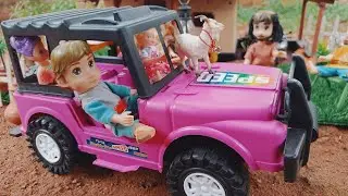 bichumon mini Jeep story / miniature bread omlette recipe Christmas special bread omlet naadan style