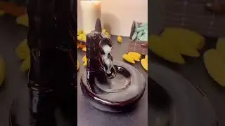 Rewind Incense Burner 🔥 Flowing Smoke Magic ✨ Relax | Calm | Meditate 🌿 #RelaxingVibes #ViralsShorts