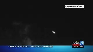 Fireball seen streaking across West Michigan sky