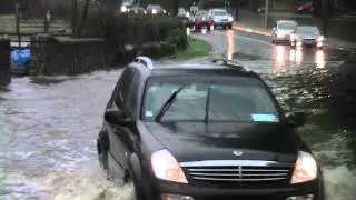 heavy rain dublin 22 march 2013    Enniskerry ROAD
