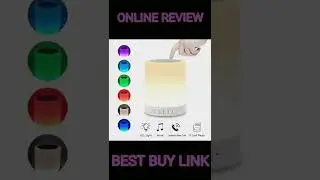 Gadget Hub LED Mood Lamp Bluetooth Speaker