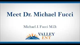 Meet Dr.  Michael J  Fucci M D
