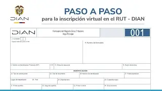 Paso a paso para la inscripci&oacute;n virtual en el RUT - DIAN