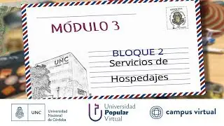 SERVICIOS TURÍSTICOS: Hospedaje -UNC- UPV- Campus Virtual