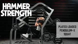 Pendulum-X Squat | Hammer Strength Plate Loaded