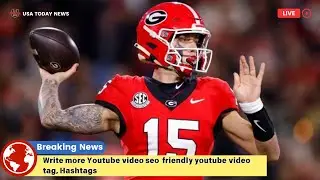 Georgia QB Carson Beck Declares for 2025 NFL Draft | Career Highlights & Sugar Bowl Preview