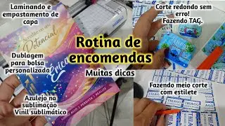 Rotina com sublima&ccedil;&atilde;o papelaria. Dicas e truques 