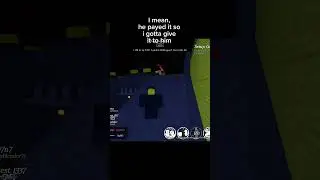he did pay the debt atleast #roblox #forsaken #shorts