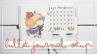 PLAN WITH ME | September 2019 | BULLET JOURNAL Setup