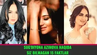JURNALIST SERIALIDAGI SUG'DIYONA AZIMOVA HAQIDA 15 TA QIZIQARLI FAKTLAR!!!