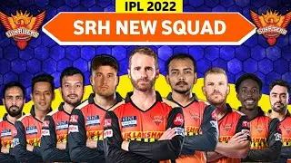 IPL 2022 - SRH New Squad | Sunrisers Hyderabad 2022 Squad | SRH 2022 Squad || aaa facts info