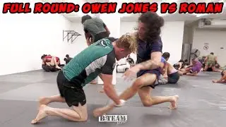 Owen Jones vs Roman Corona | ADCC Camp Full Training Round | B-Team Jiu-Jitsu