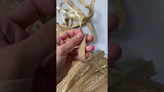 ✨💅🏻#goldendress #fashiondesigner #sewing #lookoftheday