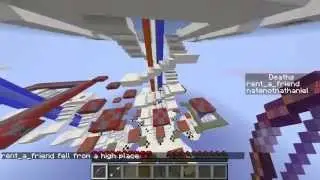 Minecraft Realms Mini-Games: Knockback Madness Turnier auf Deutsch!