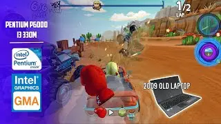 Beach Buggy Racing 2 on Intel GMA HD | Pentium P6000 1,86 Ghz - 30 Fps