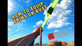 HOW TO EQUIP SKINS ON RUST CONSOLE EDITION !!!