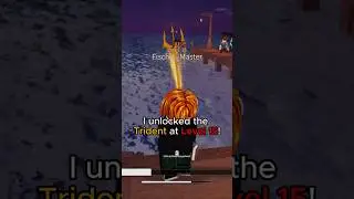 How to Unlock Trident Rod at Lvl 15! | Roblox Fisch