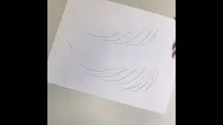 PMU Nano brows drawing practice on latex step-by-step